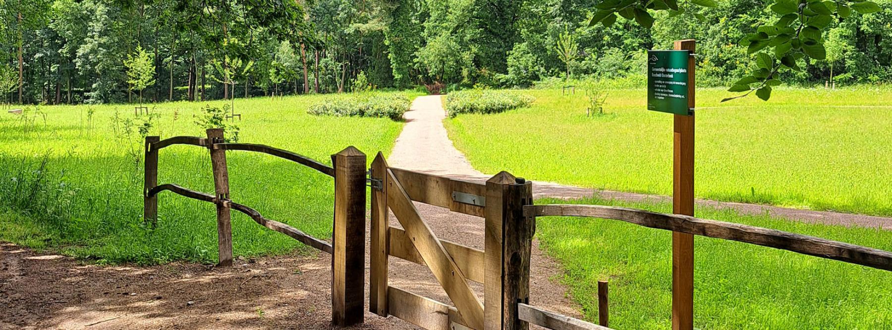 banner Aanleg natuurbegraafplaats Boschveld